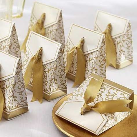 50 boîte à gâteau carton motif arabesque argenté - MARIAGE/Boîtes