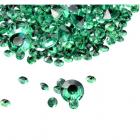 Diamant de table vert émeraude 4,5 mm, 8 mm et 10 mm x 2100 pièces