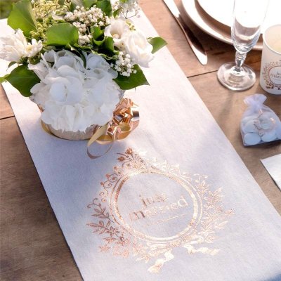 Livre d'or mariage Just Married rose gold