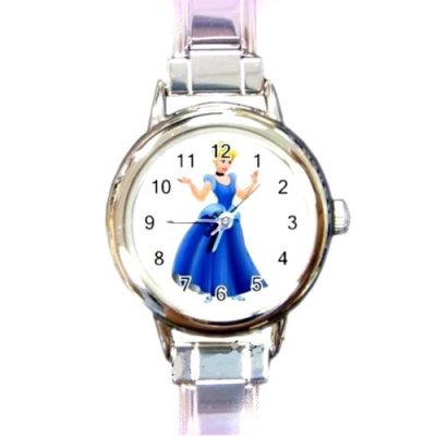 Bijoux Disney  -  Montre Disney Cendrillon - Bijou argent rhodi : illustration