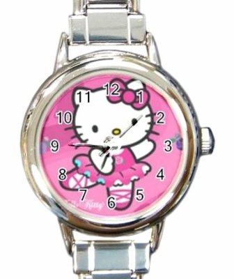 Bijoux Enfants  - Montre Bijou Hello Kitty Argent Rhodi   : illustration