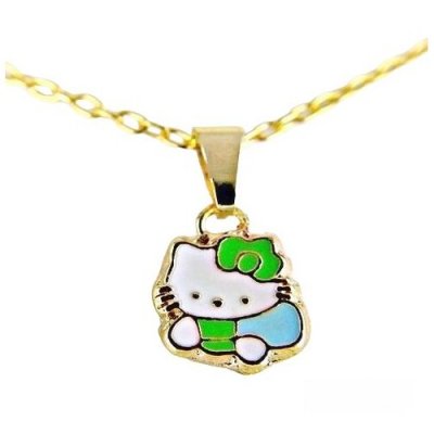 Bijoux de Mariage  - Pendentif bijoux enfant - Hello Kitty - Email  - Ton ... : illustration