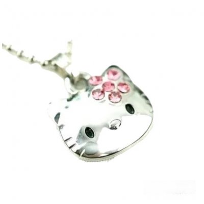 Colliers et pendentifs Mariage  - Pendentif collier bijou fille Hello Kitty  : illustration