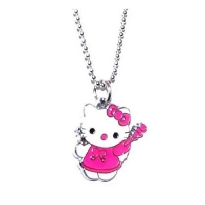 Bijoux Hello Kitty  - Pendentif bijou enfant Hello Kitty violon rouge  : illustration