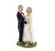 Figurine mariage noce d'or tendresse : illustration