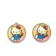 Boucles d'oreille bijoux fille Hello Kitty : illustration