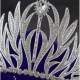 Diadme Mariage Couronne de Miss Argent Cristal 