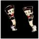 Betty Boop et son chien boucles d'oreille femme bijou ... : illustration