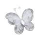 Papillon Pierre et Paillettes Argent (lot de 10) : illustration