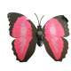 Papillon Magntiques Rose Fuchsia (lot de 8) : illustration